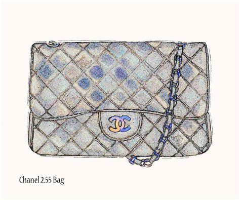 chanel bag photo|chanel bag illustration.